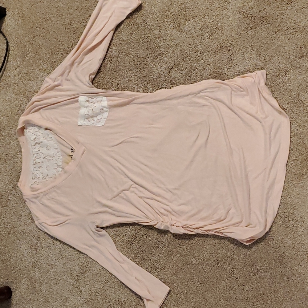 ⭐4 for $25 ⭐Maternity baby pink top
